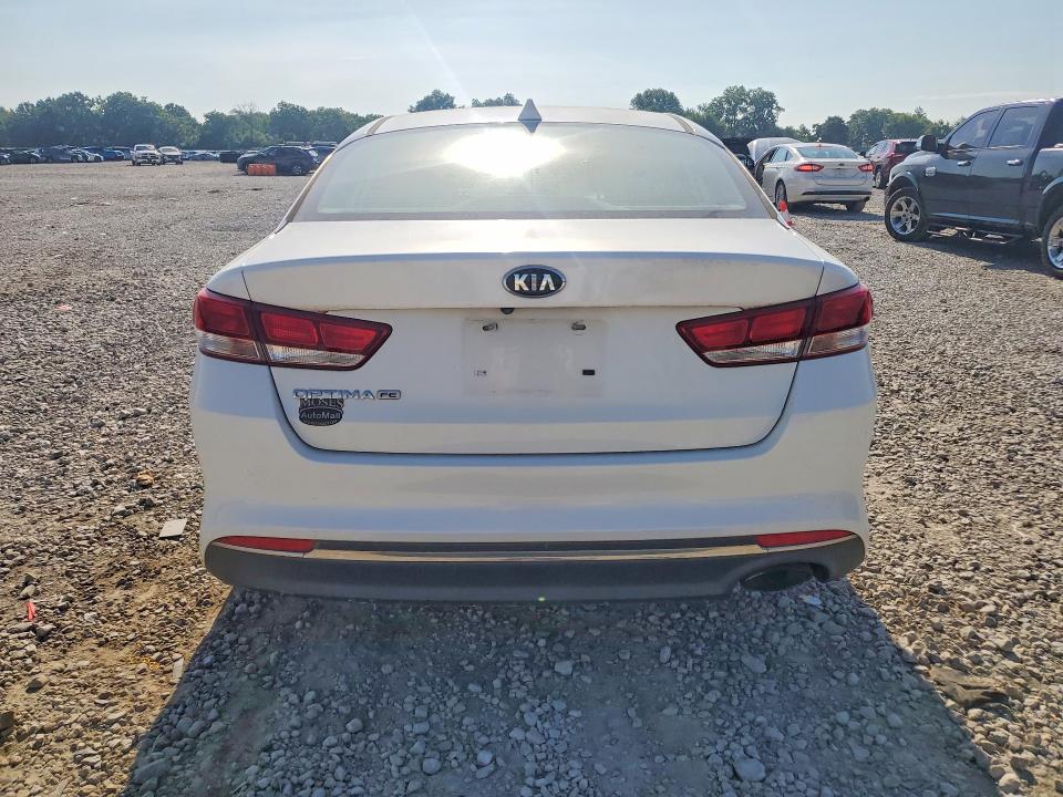 2017 Kia Optima VIN KNAGT4L35H5137949 COPART salvage auction — FRONT END, OH - CERTIFICATE OF TITLE, sold $1,000 on 2026-07-10 (photo 6)