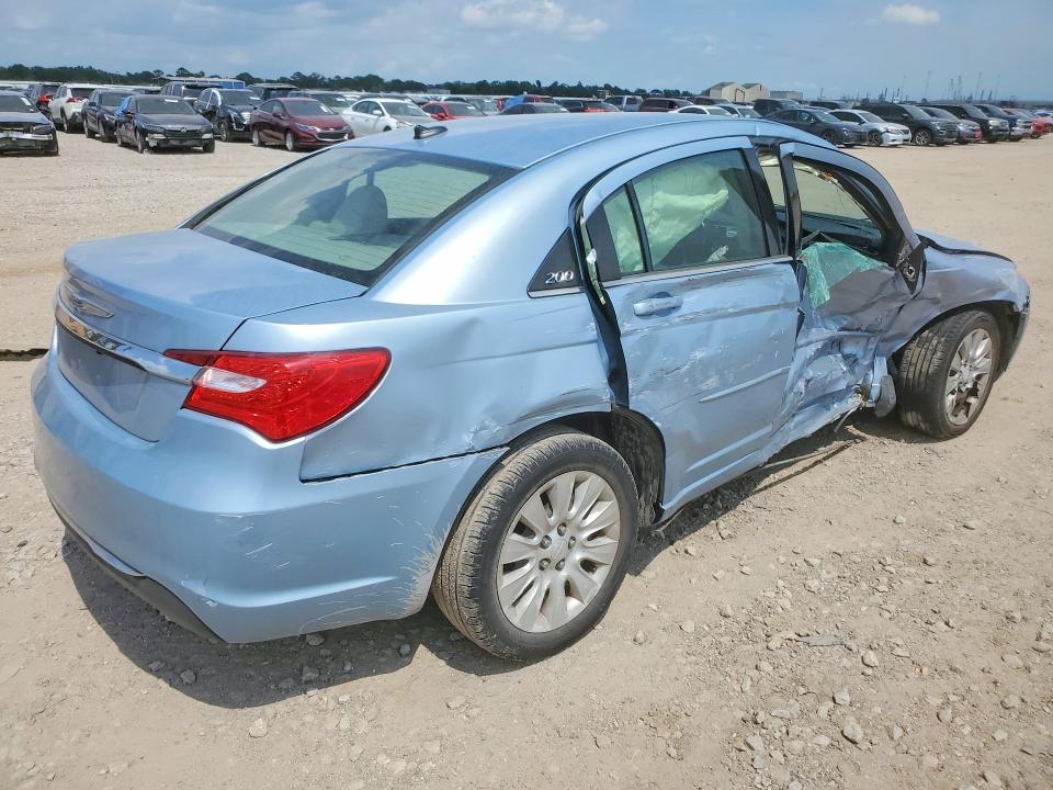 2012 Chrysler VIN 1C3CCBAGXCN316450 COPART salvage auction — SIDE, Tx - Salvage Vehicle Title, sold $650 on 2026-07-02 (photo 3)