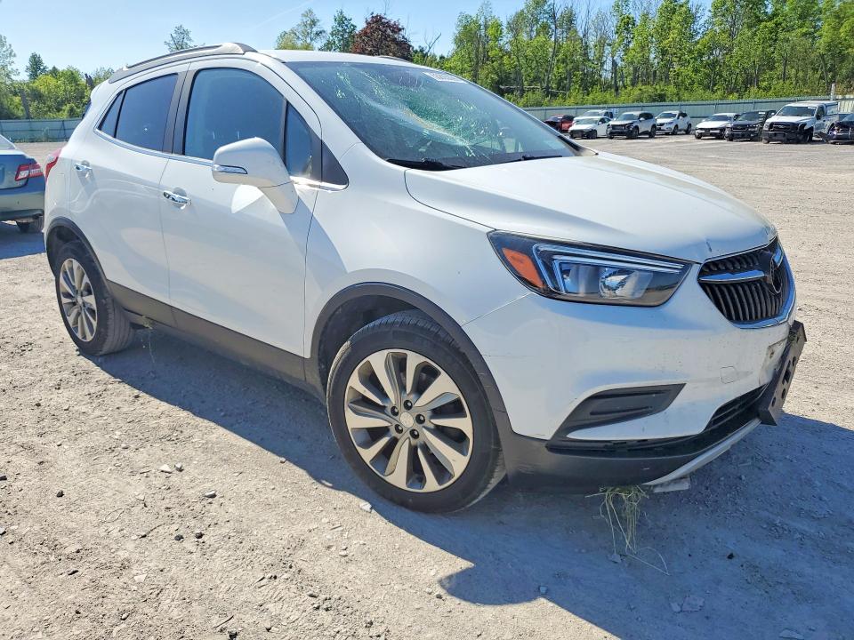 2017 Buick Encore VIN KL4CJASBXHB162856 COPART salvage auction — FRONT END, Ny - Mv-907A Salvage Certificate, sold $925 on 2026-07-06 (photo 4)