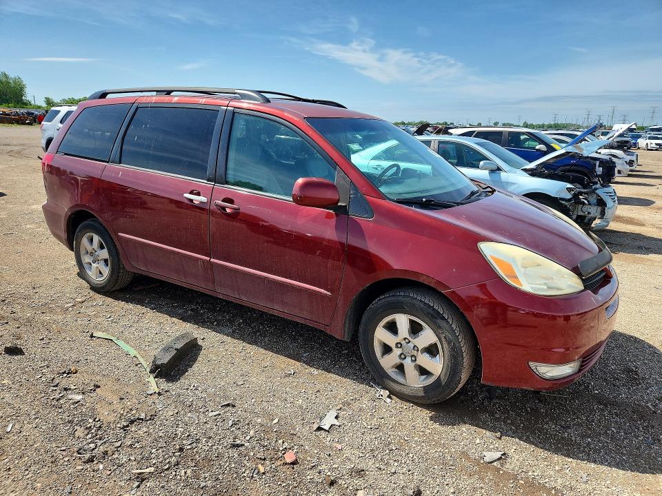 2005 Toyota Sienna VIN 5TDZA22C45S269193 COPART salvage auction — REAR END, Il - Salvage Certificate, sold $400 on 2026-07-16 (photo 4)