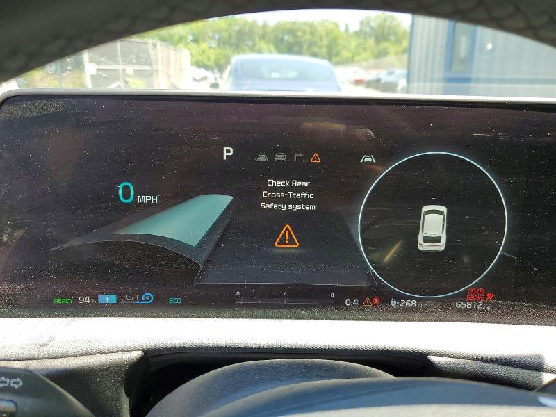 2023 Kia Ev6 VIN KNDC34LA9P5610086 COPART salvage auction — FRONT END, WI - CERTIFICATE OF TITLE, sold $7,400 on 2026-07-15 (photo 9)