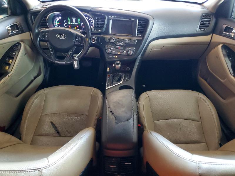 2013 Kia Optima hybrid VIN KNAGM4AD9D5054284 COPART salvage auction — SIDE, TX - CERTIFICATE OF TITLE, sold $150 on 2026-07-24 (photo 8)