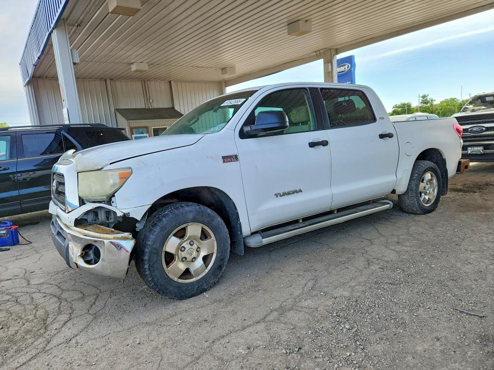 2008 Toyota Tundra VIN 5TFEV541X8X047689 COPART salvage auction — FRONT END, In - Certificate Of Title, sold $3,050 on 2026-07-27 (photo 1)