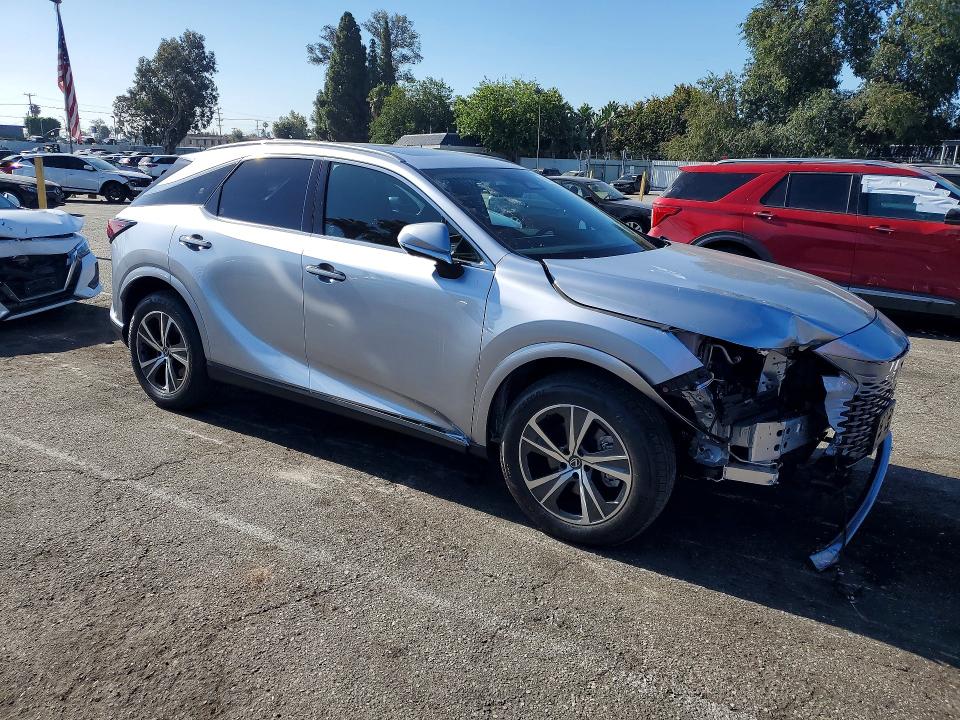 2026 Lexus Rx VIN JTJCHMAA0T2034756 COPART salvage auction — FRONT END, Ca - Salvage Certificate, sold $60 on 2026-07-21 (photo 4)