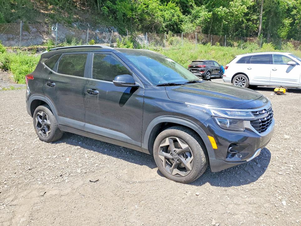 2025 Kia Seltos VIN KNDERCAA8S7692667 COPART salvage auction — FRONT END, Ny - Mv-907A Salvage Certificate, sold $500 on 2026-07-23 (photo 4)