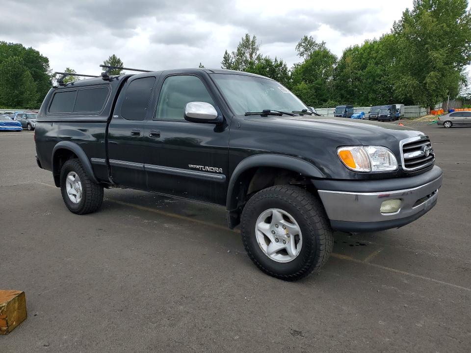 2001 Toyota Tundra VIN 5TBBT44101S170991 COPART salvage auction — MINOR DENT/SCRATCHES, Or - Certificate Of Title, sold $4,500 on 2026-07-08 (photo 4)