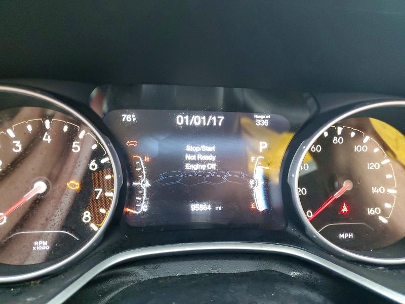 2020 Jeep Compass VIN 3C4NJCBB3LT243103 COPART salvage auction — NORMAL WEAR, Ms - Certificate Of Title, sold $3,800 on 2026-07-02 (photo 9)