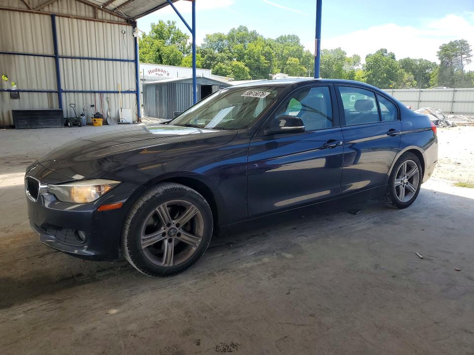 2014 BMW 3er VIN WBA3B1C55EP678596 COPART salvage auction — REAR END, Ga - Cert Of Title-Salvage, sold $550 on 2026-08-20 (photo 1)