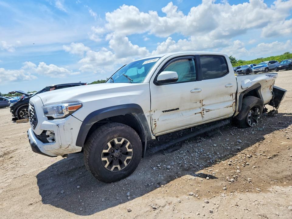 2021 Toyota Tacoma VIN 5TFAZ5CNXMX113983 COPART salvage auction — REAR END, Fl - Cert Of Title Slvg Rebuildable, sold $7,200 on 2026-07-14 (photo 1)