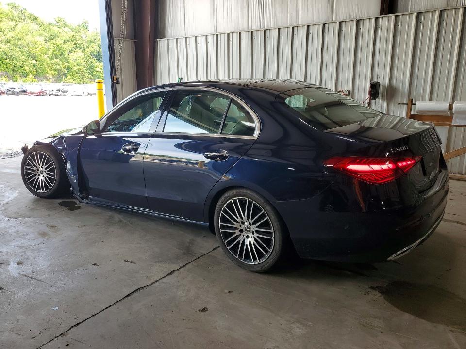 2022 Mercedes-benz C-klasse VIN W1KAF4HB1NR013994 COPART salvage auction — ALL OVER, Sc - Salvage Title, sold $9,300 on 2026-07-15 (photo 2)