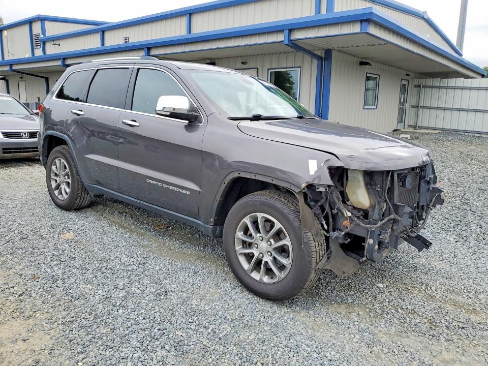 2014 Jeep VIN 1C4RJFBG9EC324670 COPART salvage auction — FRONT END, NC - SALVAGE CERTIFICATE OF TITLE, sold $2,450 on 2026-07-02 (photo 4)
