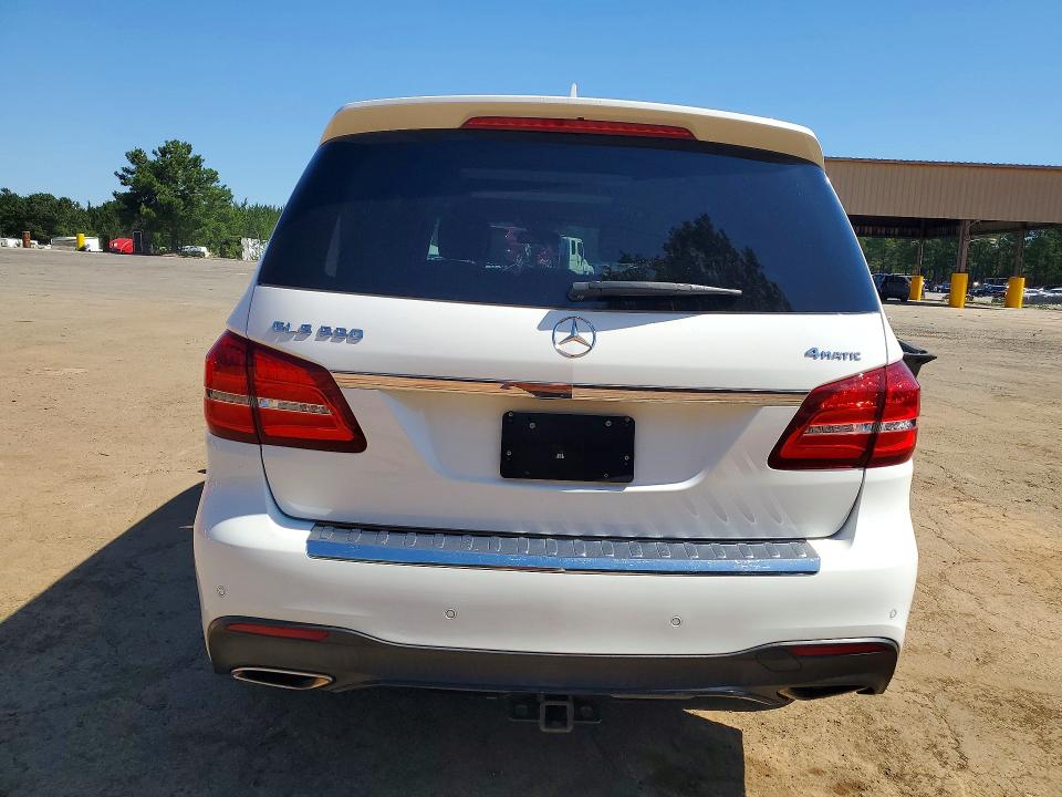 2018 Mercedes-benz Gls-klasse VIN 4JGDF7DE8JB025194 COPART salvage auction — MINOR DENT/SCRATCHES, Nc - Salvage Certificate Of Title (P), sold $14,700 on 2026-07-27 (photo 6)
