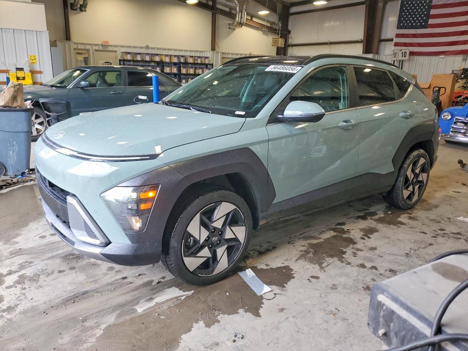 2026 Hyundai Kona VIN KM8HECA34TU426829 COPART salvage auction — REAR END, Ky - Cert Of Title-Salvage, sold $450 on 2026-07-30 (photo 1)