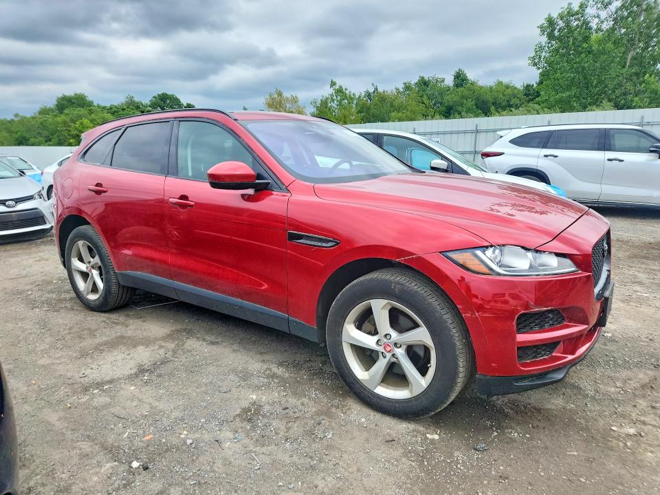 2018 Jaguar F-pace VIN SADCJ2FX7JA267100 COPART salvage auction — REAR END, Ma - Cert Of Title-Salvage, sold $3,850 on 2026-07-15 (photo 4)