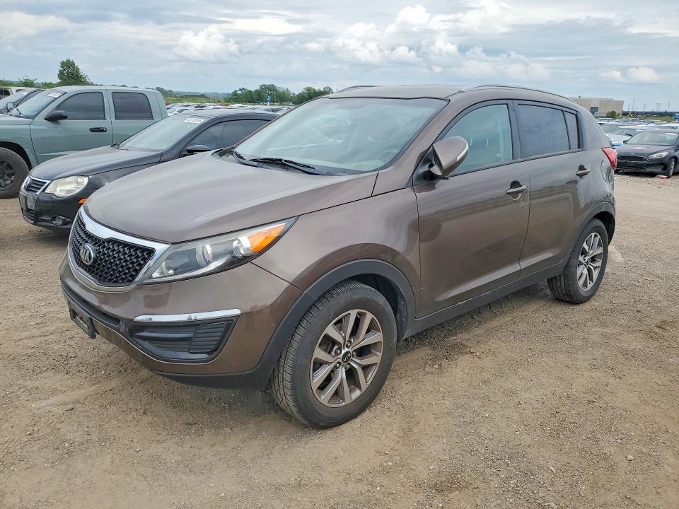 2014 Kia Sportage VIN KNDPB3AC4E7548407 COPART salvage auction — SIDE, Ia - Cert Of Title-Salvage Title, sold $1,700 on 2026-07-06 (photo 1)