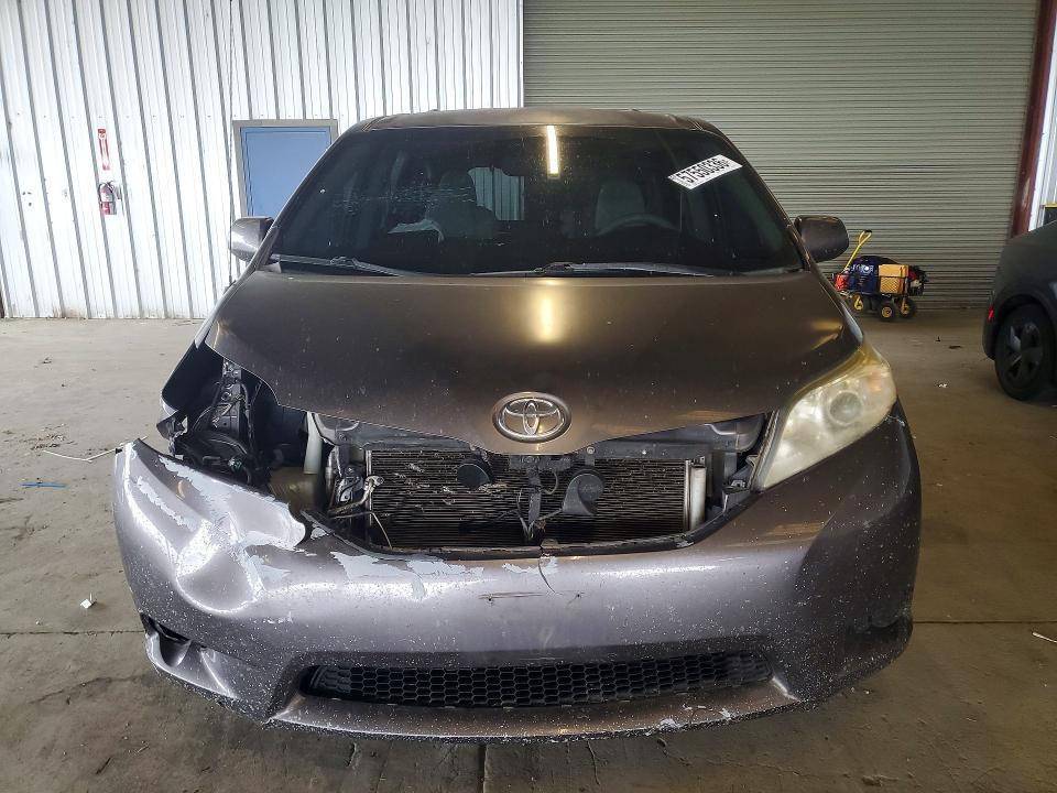 2011 Toyota Sienna VIN 5TDKK3DC5BS050336 COPART salvage auction — FRONT END, Ca - Salvage Certificate, sold $1,200 on 2026-07-27 (photo 5)