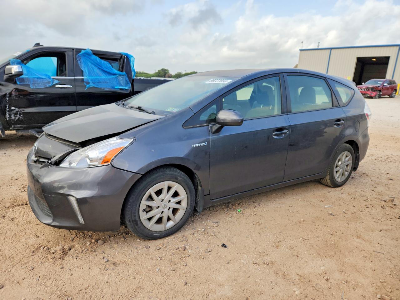 2012 Toyota Prius V VIN JTDZN3EUXC3042779 COPART salvage auction — Front End, PA - CERT OF TITLE, sold $1,200 on 2026-07-02 (photo 1)