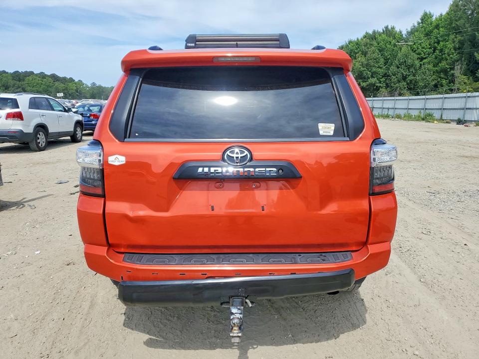 2015 Toyota 4runner VIN JTEBU5JR9F5232434 COPART salvage auction — FRONT END, Va - Cert Of Title - Salvage, sold $16,600 on 2026-07-28 (photo 6)