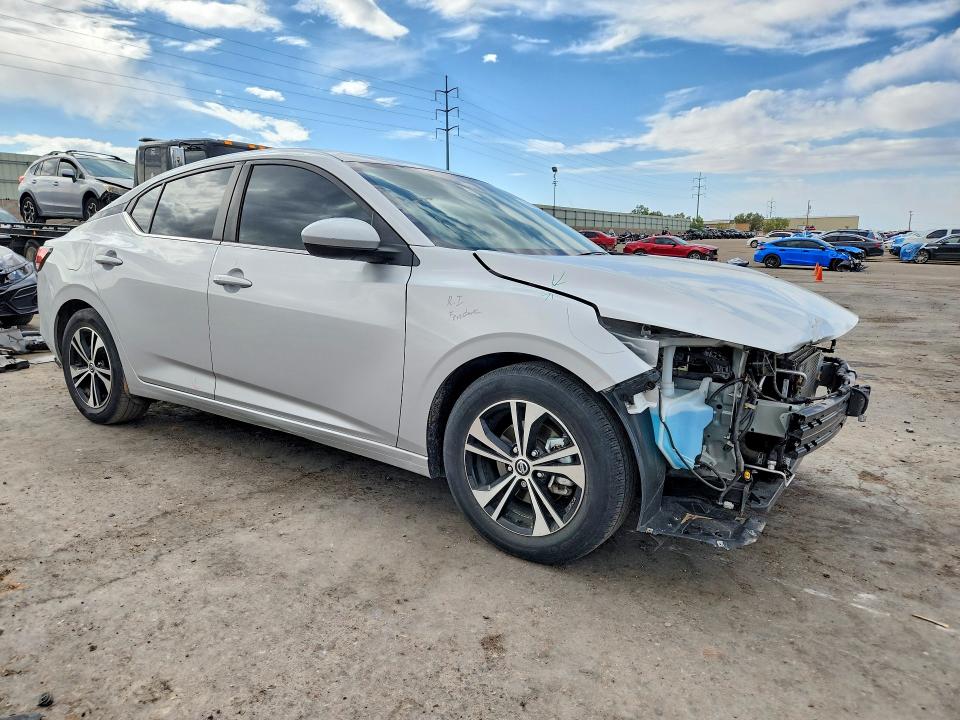 2023 Nissan Sentra VIN 3N1AB8CV2PY229593 COPART salvage auction — FRONT END, NM - CERT OF TITLE-SALVAGE (P), sold $4,400 on 2026-07-02 (photo 4)