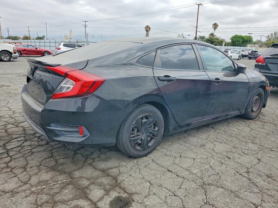 2020 Honda Civic VIN 19XFC2F62LE205825 COPART salvage auction — UNDERCARRIAGE, Ca - Salvage Certificate, sold $3,800 on 2026-07-09 (photo 3)