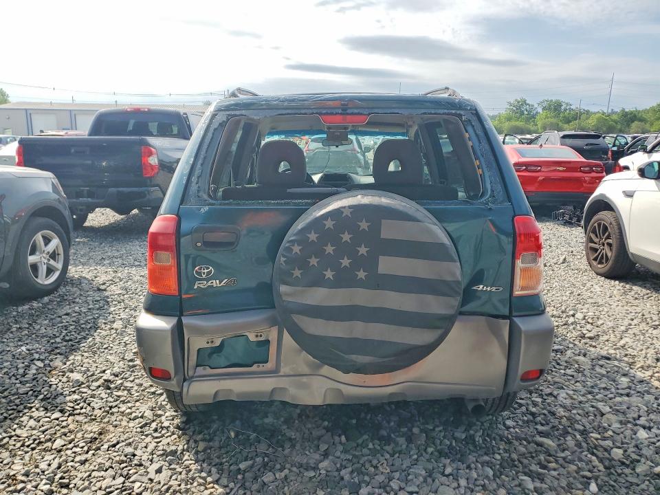 2002 Toyota Rav4 VIN JTEHH20V726051798 COPART salvage auction — REAR END, Ma - Cert Of Title-Reconstrctd Coll, sold $450 on 2026-07-06 (photo 6)