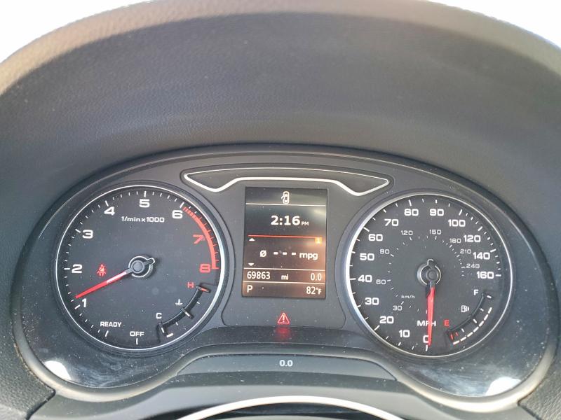 2020 Audi A3 VIN WAUBEGFF4LA037708 COPART salvage auction — REAR END, CT - CERT OF TITLE-SALVAGE, sold $7,100 on 2026-07-23 (photo 9)