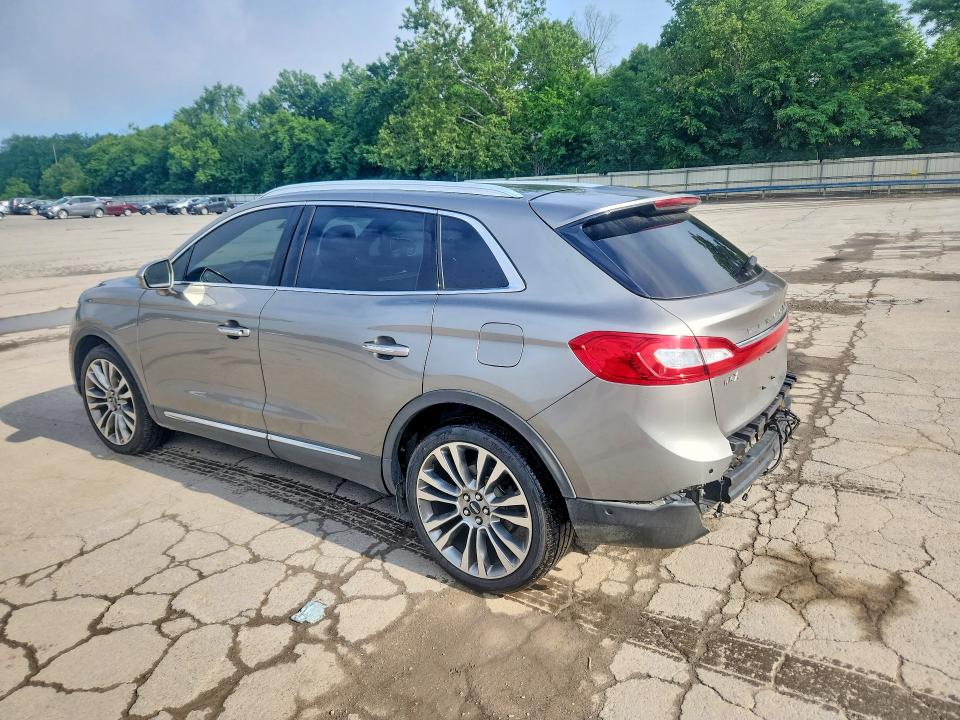 2016 Lincoln Mkx VIN 2LMTJ8LR4GBL37573 COPART salvage auction — FRONT END, Pa - Certificate Of Salvage, sold $4,050 on 2026-07-09 (photo 2)