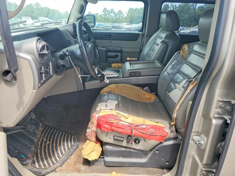 2003 Hummer H2 VIN 5GRGN23UX3H145531 COPART salvage auction — MECHANICAL, Ga - Certificate Of Title, sold $2,100 on 2026-07-02 (photo 7)