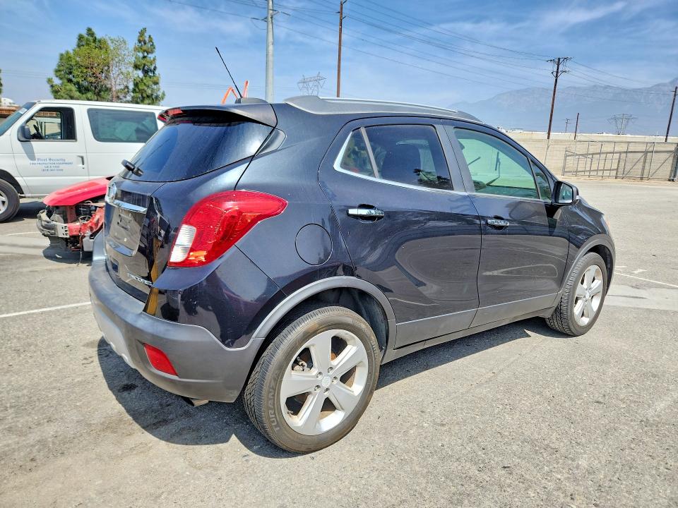 2015 Buick Encore VIN KL4CJASB4FB124083 COPART salvage auction — NORMAL WEAR, Ca - Dis/Dlr/Exp Only Clean Title, sold $3,250 on 2026-07-21 (photo 3)