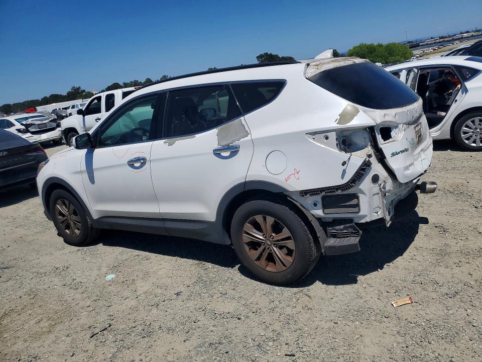 2014 Hyundai VIN 5XYZUDLB5EG127652 COPART salvage auction — REAR END, Ca - Salvage Certificate, sold $1,200 on 2026-07-02 (photo 2)