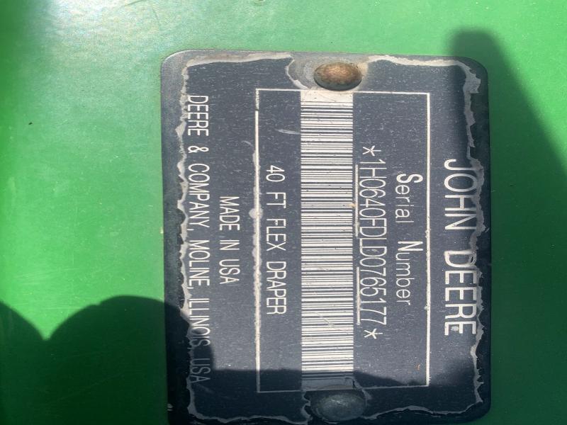 2013 John deere 640fd VIN 1H0640FDLD0765177 COPART salvage auction — FRAME DAMAGE, KS - BILL OF SALE, sold $2,550 on 2026-07-24 (photo 9)