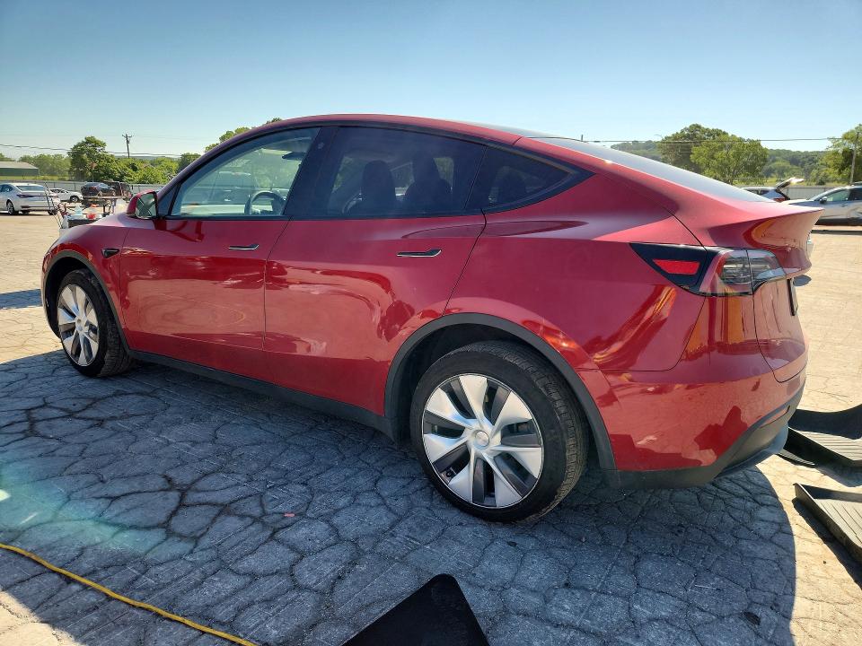 2023 Tesla Model y VIN 7SAYGDEE8PA056449 COPART salvage auction — SIDE, Tn - Salvage Certificate, sold $11,000 on 2026-07-06 (photo 2)