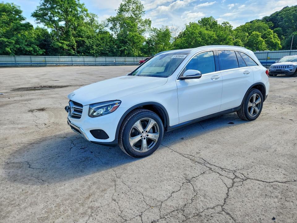2017 Mercedes-benz Glc VIN WDC0G4KB8HF139250 COPART salvage auction — FRONT END, Pa - Certificate Of Salvage, sold $6,100 on 2026-07-09 (photo 1)