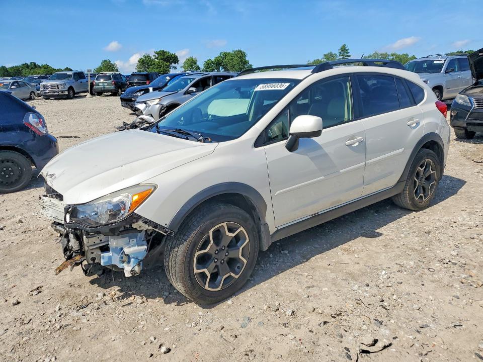 2014 Subaru VIN JF2GPAGCXE8308853 COPART salvage auction — FRONT END, Ma - Cert Of Title-Reconstrctd Coll, sold $1,250 on 2026-07-08 (photo 1)
