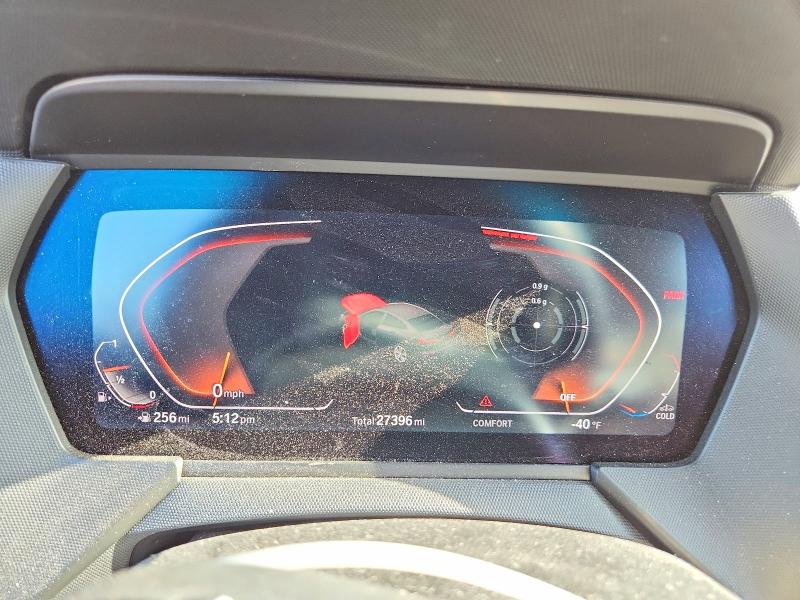 2022 BMW 2er VIN WBA53AK07N7J99608 COPART salvage auction — FRONT END, Az - Cert Of Title - Salvage, sold $4,550 on 2026-07-31 (photo 9)