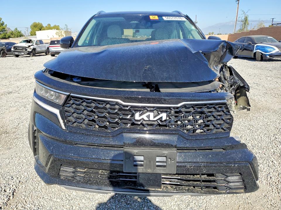 2023 Kia Sorento VIN KNDRH4LG0P5162479 COPART salvage auction — FRONT END, Ca - Salvage Certificate, sold $5,600 on 2026-07-29 (photo 5)