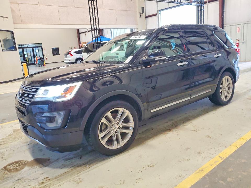 2017 Ford Explorer VIN 1FM5K7FH6HGC82925 COPART salvage auction — SIDE, TX - SALVAGE VEHICLE TITLE (P), sold $4,200 on 2026-07-09 (photo 1)