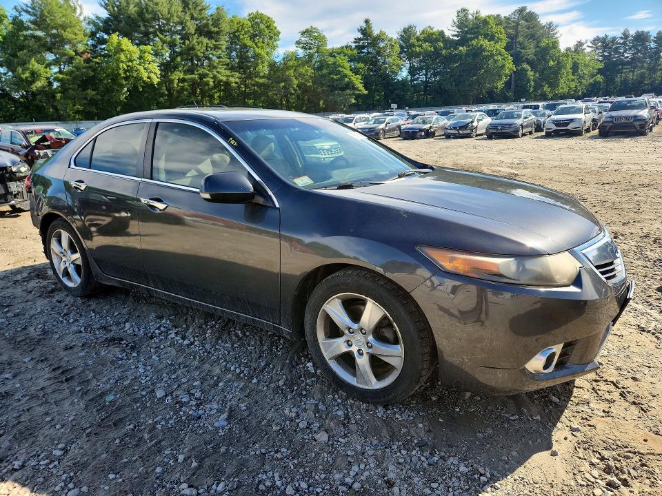 2011 Acura Tsx VIN JH4CU2F64BC015691 COPART salvage auction — REAR END, Ma - Cert Of Title-Reconstrctd Coll, sold $1,300 on 2026-07-20 (photo 4)