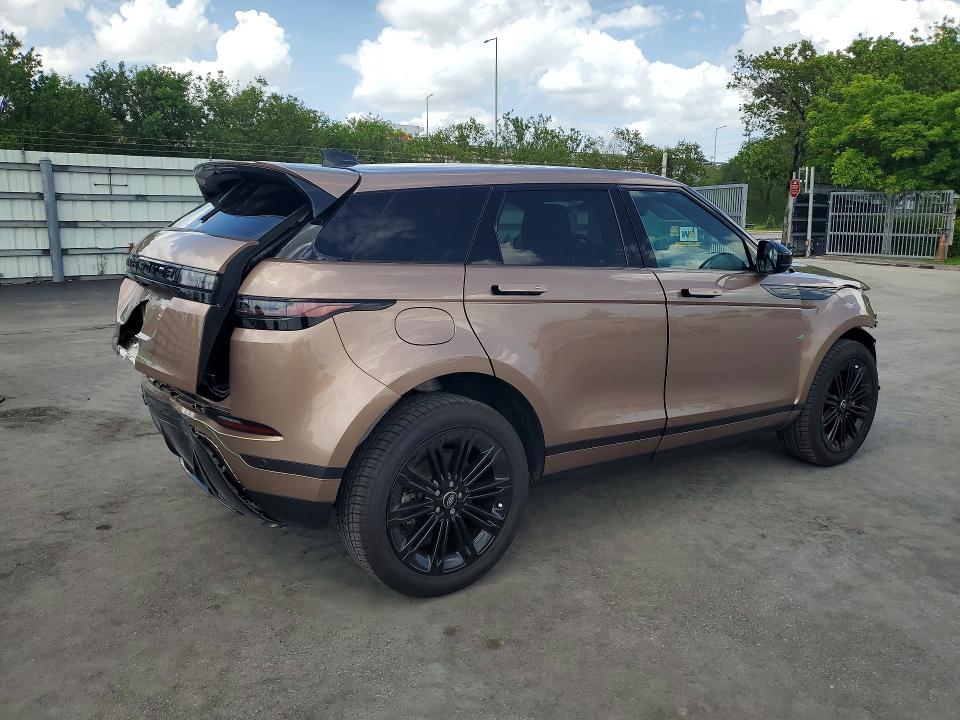 2025 Land rover VIN SALZJ2FX9SH266943 COPART salvage auction — FRONT END, Fl - Cert Of Title Slvg Rebuildable, sold $3,000 on 2026-07-27 (photo 3)