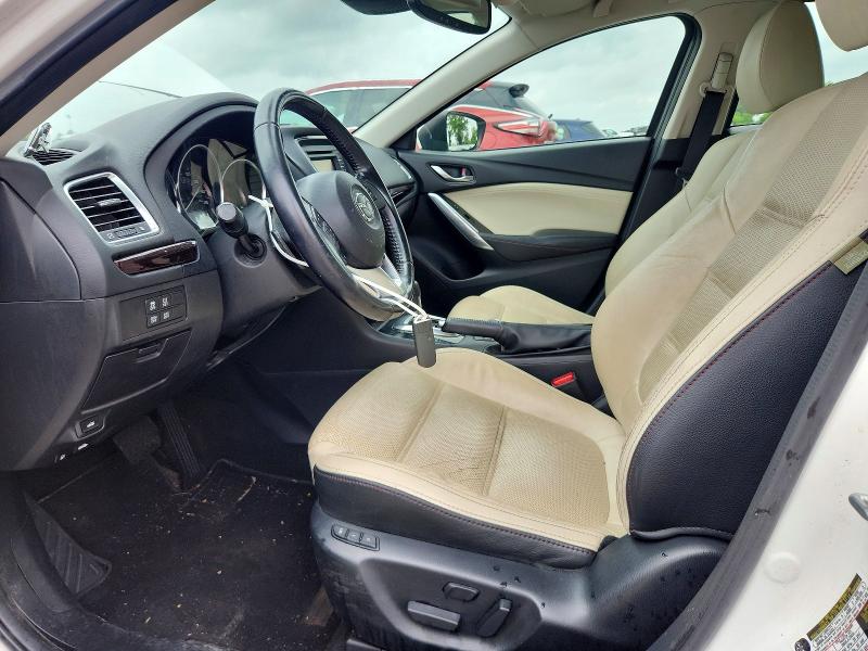 2014 Mazda 6 VIN JM1GJ1W66E1145428 COPART salvage auction — REAR END, Mo - Salvage Certificate Of Title, sold $1,850 on 2026-07-10 (photo 7)