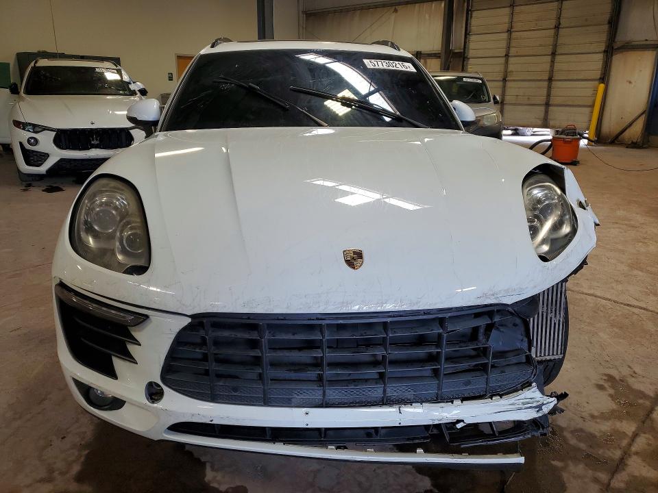 2016 Porsche VIN WP1AB2A58GLB55259 COPART salvage auction — FRONT END, Pa - Certificate Of Salvage, sold $4,600 on 2026-09-09 (photo 5)
