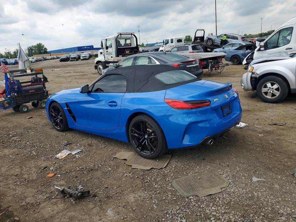 2019 BMW Z4 VIN WBAHF3C54KWW31020 COPART salvage auction — FRONT END, Mi - Certificate Of Title, sold $20,000 on 2026-08-21 (photo 2)