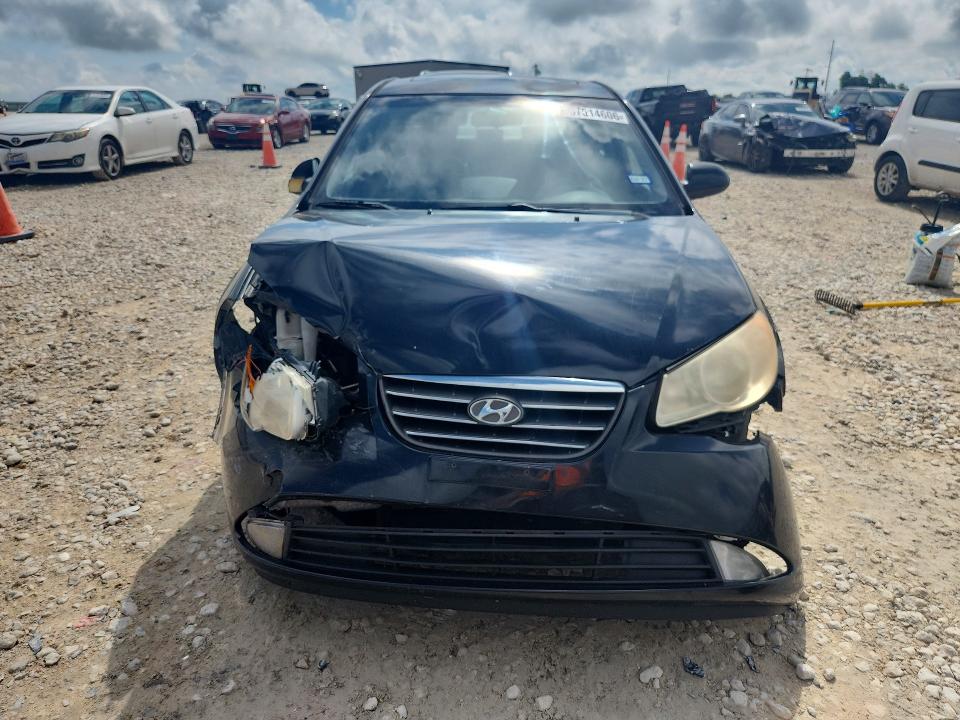 2008 Hyundai Elantra VIN KMHDU46D48U347919 COPART salvage auction — FRONT END, Tx - Salvage Vehicle Title, sold $350 on 2026-07-09 (photo 5)