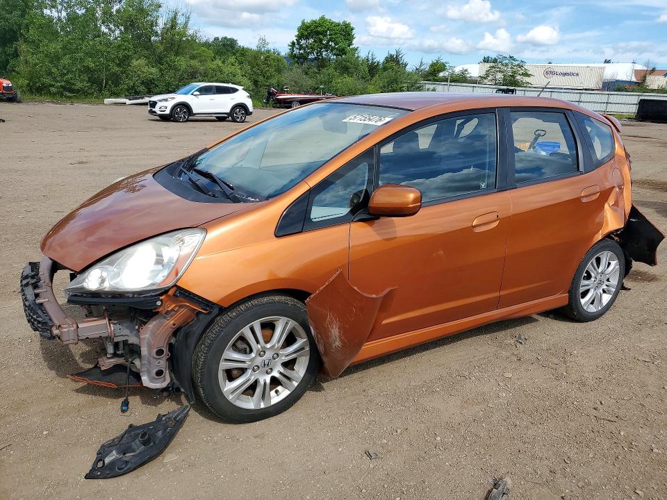 2011 Honda Fit VIN JHMGE8H57BC004982 COPART salvage auction — REAR END, OH - CERT OF TITLE-SALVAGE, sold $550 on 2026-07-09 (photo 1)
