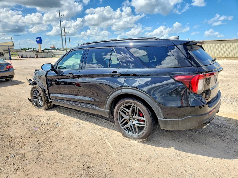 2025 Ford Explorer VIN 1FMWK8GC0SGA05613 COPART salvage auction — FRONT END, Tx - Certificate Of Title, sold $14,500 on 2026-07-29 (photo 2)
