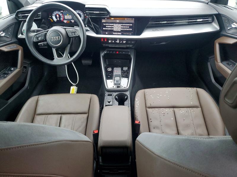 2023 Audi VIN WAUGUDGY0PA075417 COPART salvage auction — FRONT END, NJ - CERT OF TITLE-SLVG LEMON LAW, sold $3,150 on 2026-07-30 (photo 8)