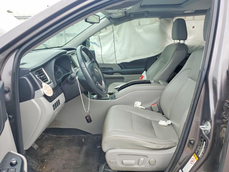 2016 Toyota Highlander VIN 5TDKKRFH1GS125598 COPART salvage auction — SIDE, Al - Cert Of Title-Salvage Title, sold $5,800 on 2026-07-16 (photo 7)