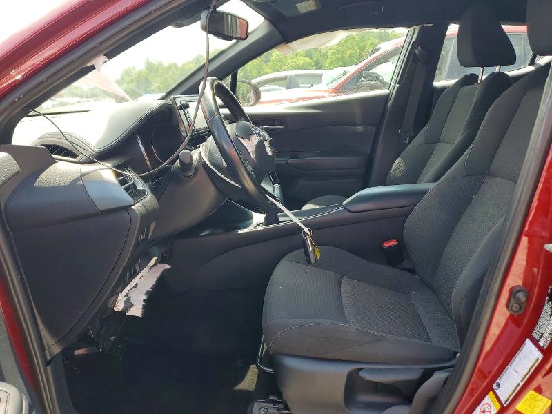 2018 Toyota C-hr VIN NMTKHMBX9JR007948 COPART salvage auction — FRONT END, MA - CERT OF TITLE-SALVAGE (P), sold $4,300 on 2026-07-06 (photo 7)