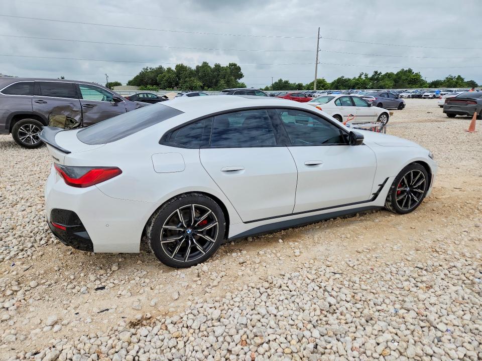 2022 BMW M4 VIN WBA13AW0XNFM45758 COPART salvage auction — UNDERCARRIAGE, Tx - Salvage Vehicle Title, sold $14,000 on 2026-07-23 (photo 3)