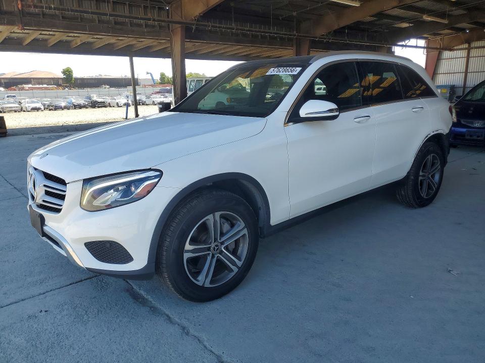 2018 Mercedes-benz Glc VIN WDC0G4JB7JV083721 COPART salvage auction — REAR END, Ca - Salvage Certificate, sold $10,000 on 2026-07-02 (photo 1)